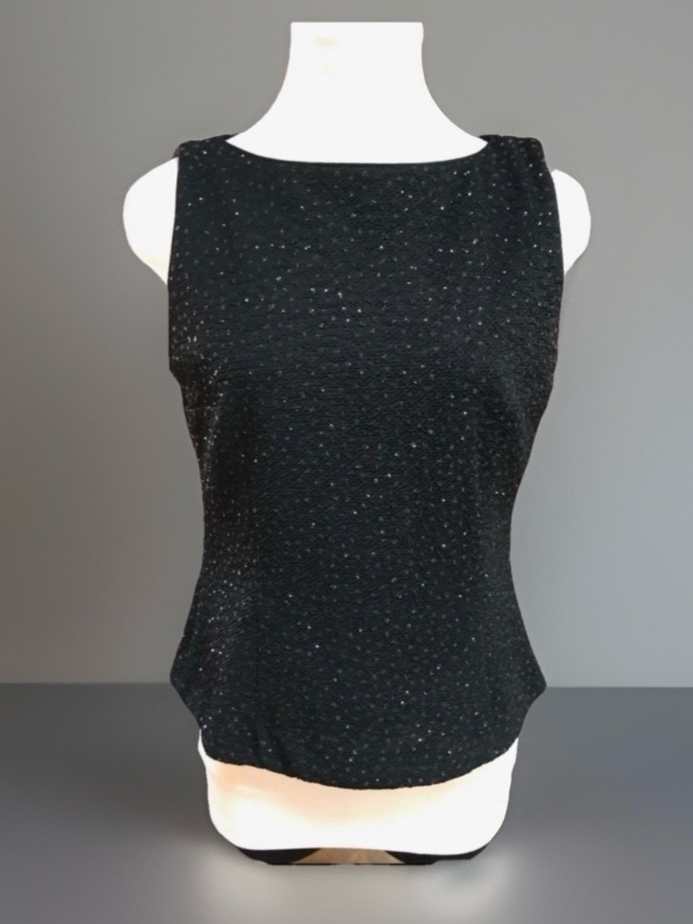 Vintage 90's David Warren Black Dressy Top